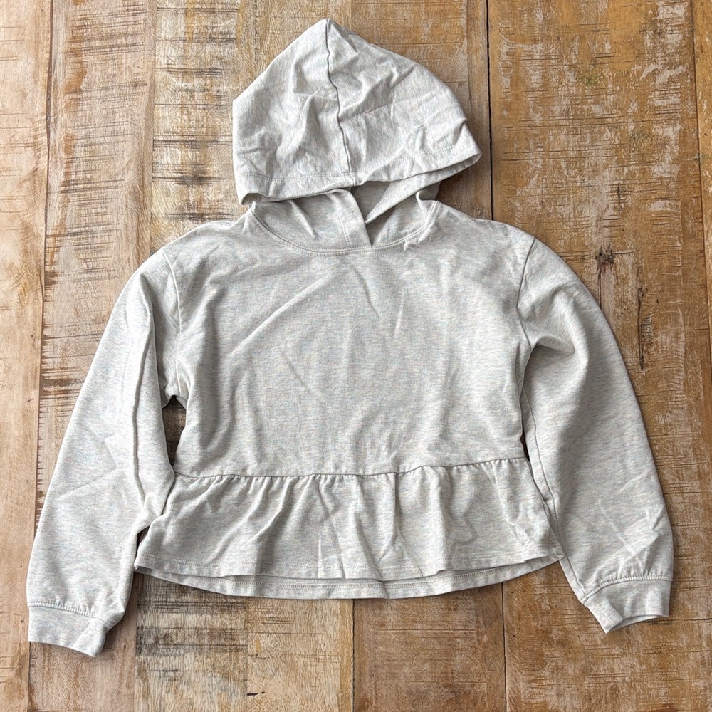 NWOT Crewcuts Girls Cropped Hoodie M(8-9)